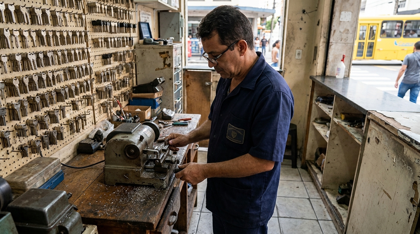 Cópia de Chave Residencial perto de mim em Joinville‑SC
